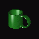 mug green