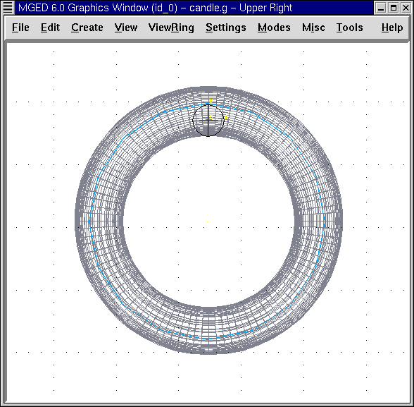 14 candle base sphere topview