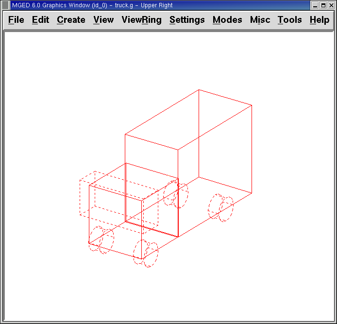 15 truck wheel wells wireframe