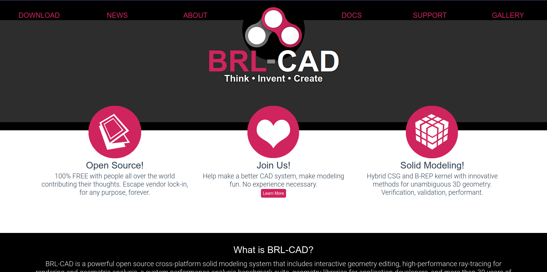 BRL CAD homepage